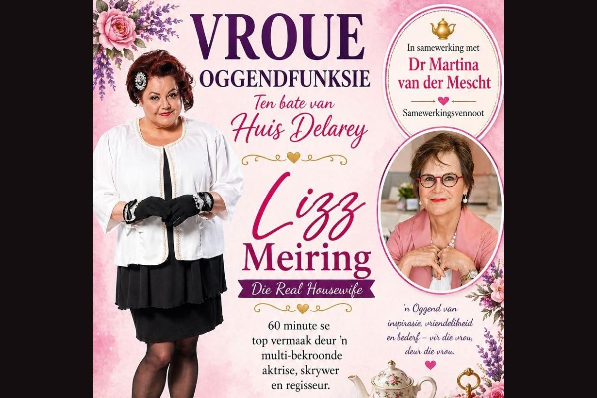 Vroue Oggendfunksie ten bate van Huis Delarey
